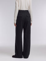 [Preview] Stretch Ankle Length Women Curved Leg Knit Pants GOELIA