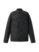 18 Momme Xiang Yun Silk Quilted Unisex Jacket GOELIA