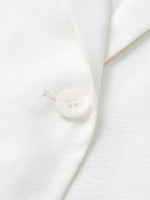 Tencel Acetate Blend 3/4 Sleeve Women Blazer GOELIA