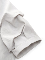 Lyocell Linen Blend Mock-Layered Women Mini Shirt Dress GOELIA