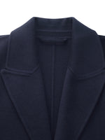 100% Wool Unisex Wrap Overcoat GOELIA