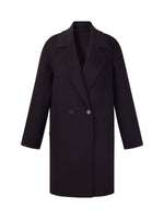 [Preview] Cashmere Wool Blend Double-Faced Women Coat GOELIA