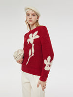 Mohair Wool Blend Women Sweater GOELIA