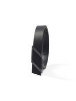 Chic Parallelogram Metal Buckle Leather Women Belt GOELIA