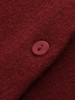 100% Wool Letter Embroidered Women Cardigan GOELIA