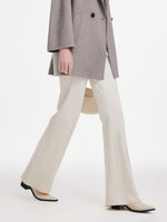 [Preview] Soft Brushed Denim Women Flared Jeans GOELIA