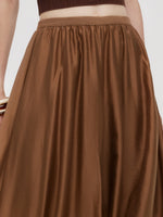 Tencel Blend Elastic Waist Women Culottes GOELIA