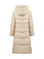 Hooded Long Goose Down Garment GOELIA