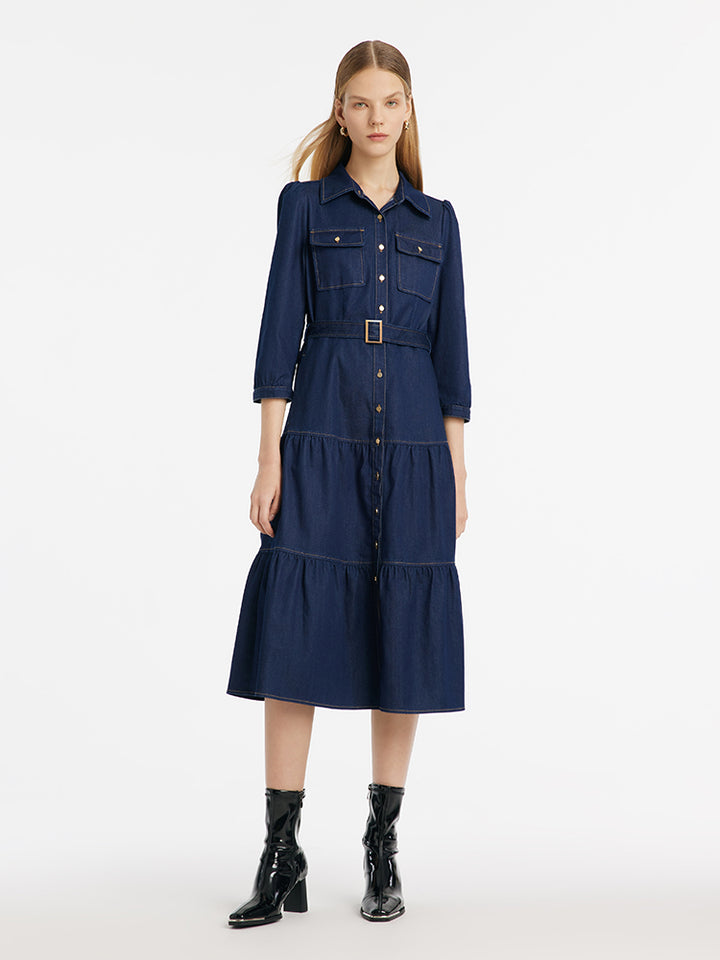 How to Style a Denim Dress? – GOELIA