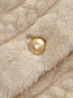 Eco-friendly Faux Fur Textured Women Coat GOELIA