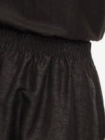 18MM Gambiered Canton Gauze Women Embroidered Hem Skirt GOELIA