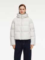 Hooded Zip-Up Goose Down Jacket GOELIA