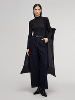 Hooded Unisex Goose Down Trench Coat GOELIA