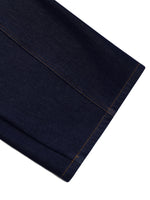 [Preview] Denim Fleece Lined Women Curved Jeans GOELIA