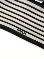 [Preview] 14MM Mulberry Silk Stripe Women Scarf GOELIA
