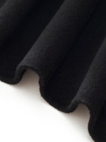 Tencel Wool Women Mid-Length Wrap Coat GOELIA