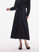 19MM Xiang Yun Silk Women Elastic Waist Skirt GOELIA