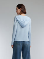 [Preview] Cashmere Wool Blend Women Hooded Sweater GOELIA