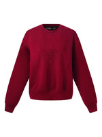 Four-Leaf Clover Embroidered Women Sweatshirt GOELIA