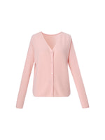 100% Cashmere Reversible Women Cardigan GOELIA
