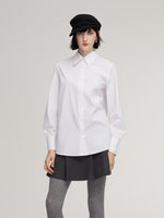 Plaid Knit Vest And Shirt Two-Piece Set GOELIA
