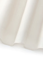 100% Cotton Ruffle Round Neck Top And A-Line Skirt Two-Piece Set GOELIA