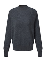 100% Wool Stitch Trim Women Sweater GOELIA