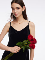 Cotton Blend Sweater And Strap Dress Two-Piece Set GOELIA