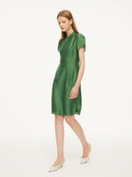Tencel Blend Women Qipao Mini Dress GOELIA