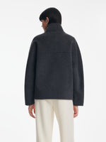 [Preview] 100% Merino Wool Double-Faced Women Short Coat GOELIA