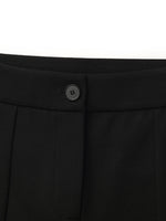 Mid-Rise Slit Micro-Flared Women Pants GOELIA