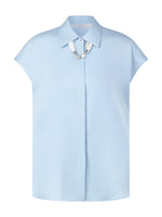 [Preview] 22MM Mulberry Silk Women Shirt With Silk Scarf GOELIA