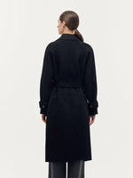 Cashmere And Wool Unisex Wrap Coat GOELIA