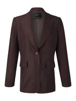 Tencel Acetate Linen Blend Women Blazer GOELIA