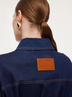 Denim Loose Fit H-Line Women Shirt GOELIA