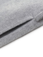[Preview] Double-Faced Wool Yak Silk Blend Women Hooded Wrap Overcoat GOELIA