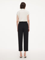 Four-Way Stretch Women Tapered Cropped Pants GOELIA