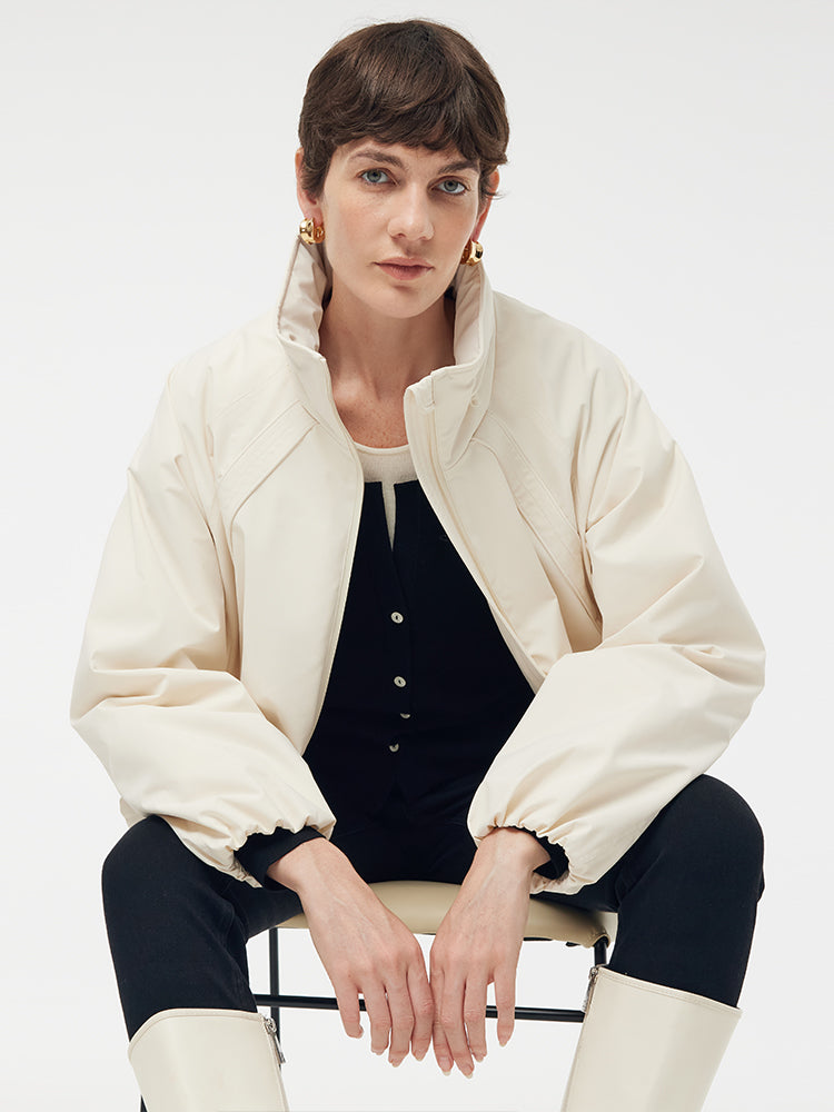 Lightweight Hooded Goose Down Parka GOELIA