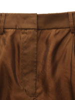 Mulberry Silk Blend Women Sheer Shorts GOELIA