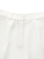 100% Acetate Women Knee Length Shorts GOELIA