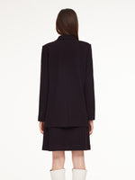 [Preview] Knit Blazer And Sleeveless Dress Two-Piece Set GOELIA