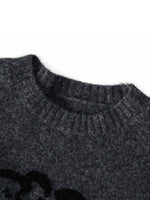 [Preview] Wool Blend Sheep Jacquard Women Sweater GOELIA