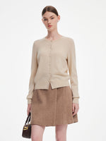 [Preview] Washable Cashmere Wool Blend Women Skirt GOELIA