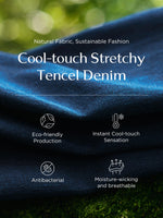 Denim A-Line Sleeveless Women Mini Dress GOELIA
