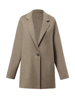 Pure Cashmere Mid-Length Women Coat GOELIA