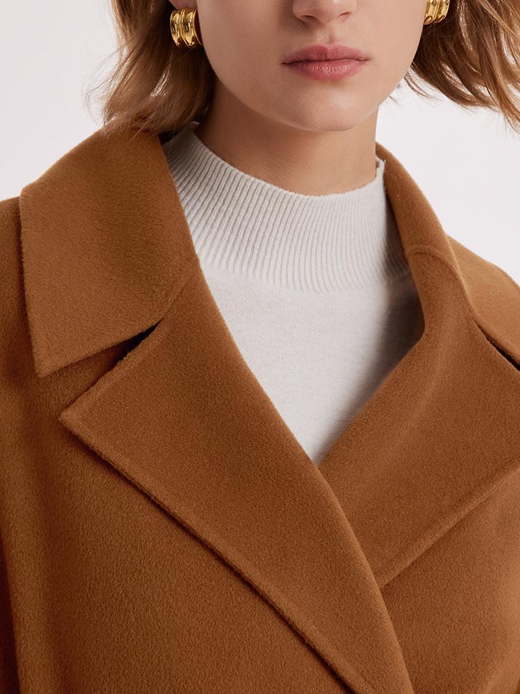 Wool And Cashmere Double-Faced Coat GOELIA