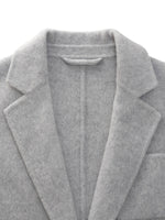 [Preview] Yak Silk Wool Blend Double-Faced Women Blazer GOELIA
