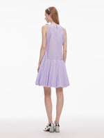 A-Line Flared Hem Women Mini Vest Dress GOELIA