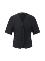 18 Momme Xiang Yun Silk Single-Breasted Women Jacket GOELIA