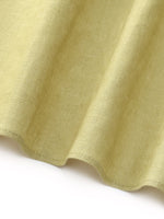 100% Linen Gathered Waist Women Self-Tie Belt Maxi Dress GOELIA